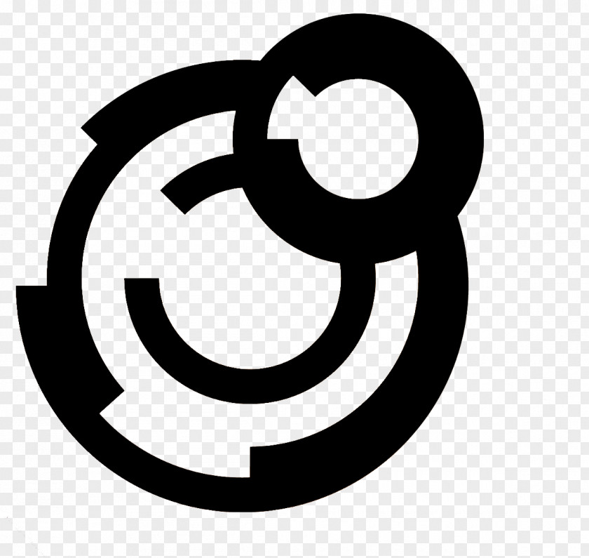 Grunge Circle Line Symbol Clip Art PNG