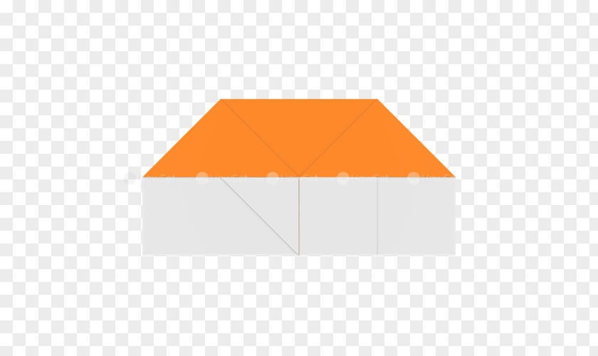 Half Fold Triangle Line Rectangle PNG