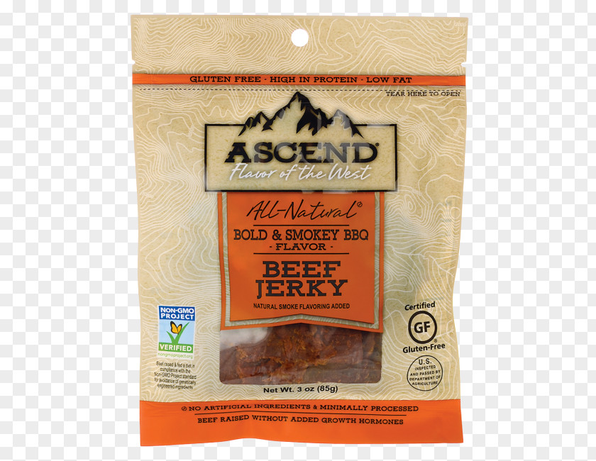 Jerky Meat Barbecue Ascend All Beef PNG