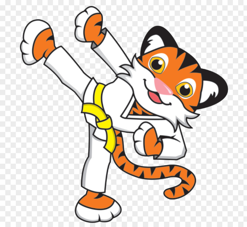 Taekwondo Clipart Tiger Health Clip Art PNG