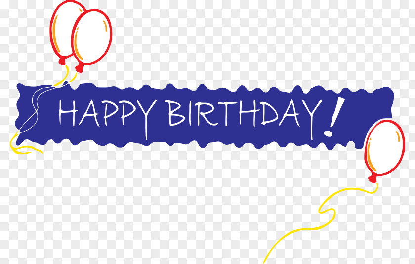 Birthday Banner Cake Clip Art PNG