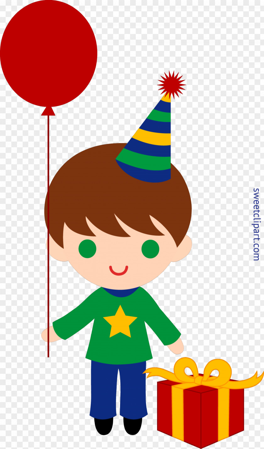 Birthday Clip Art Openclipart Free Content Boy PNG