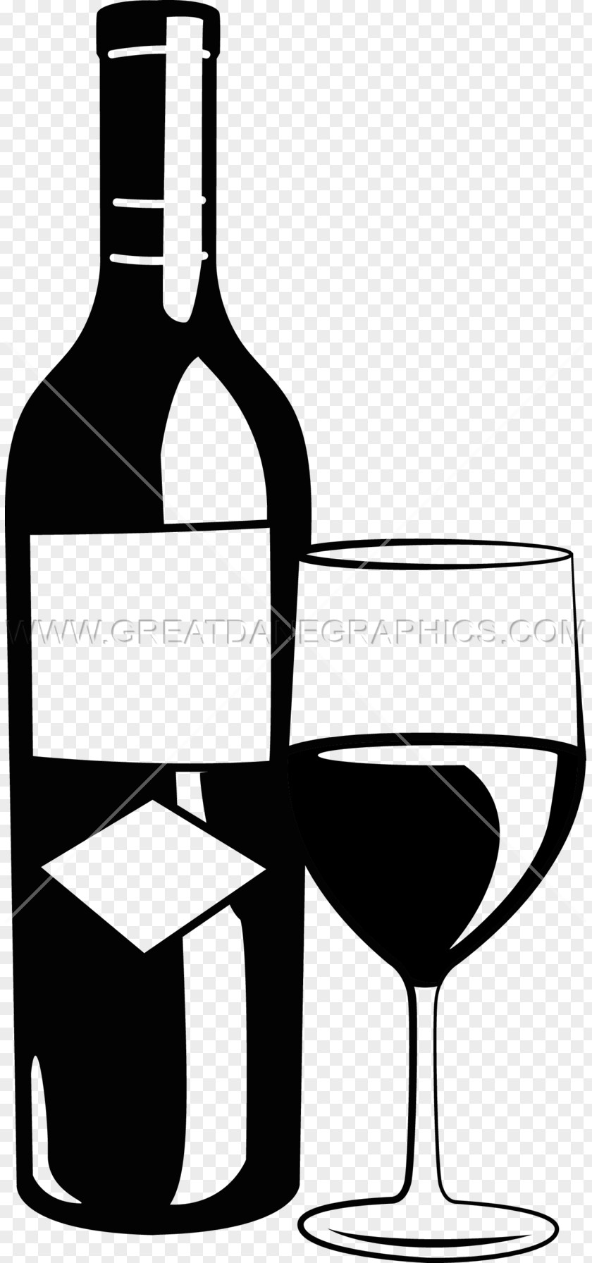 Bordeaux Vector White Wine Glass Red Bottle PNG