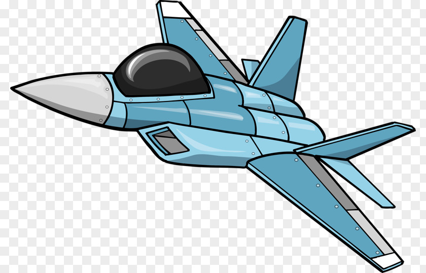 Cartoon Airplane Jet Aircraft Fighter Clip Art PNG