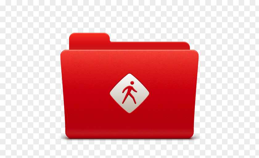 Folder Common Rectangle Red PNG