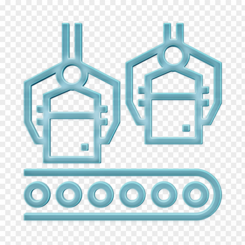 Industrial Process Icon Warehouse PNG