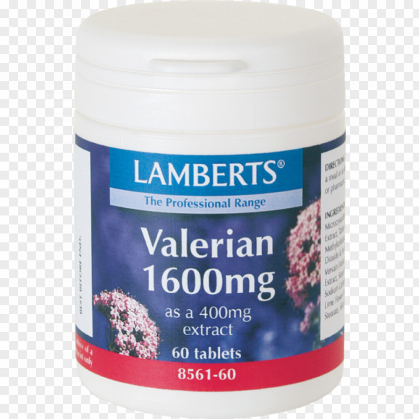 Plant Dietary Supplement Valerian Sedative Insomnia PNG