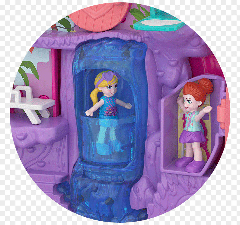 Polly Pocket PollyWorld Doll Playset Mattel PNG