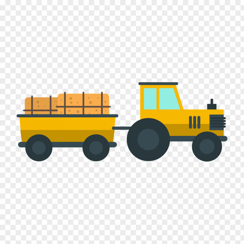 Creative Tractor Agriculture Download PNG
