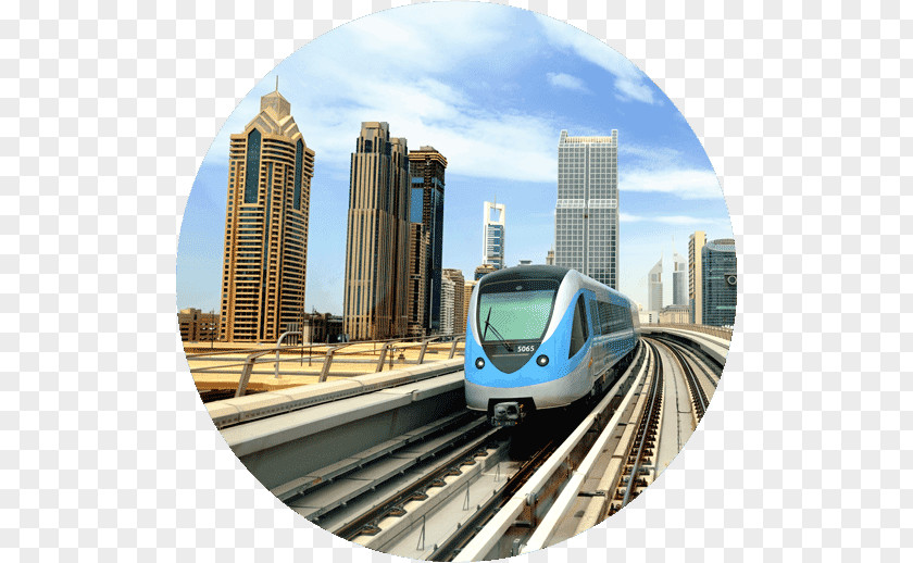 Dubai Metro Rapid Transit Red Line Transport PNG