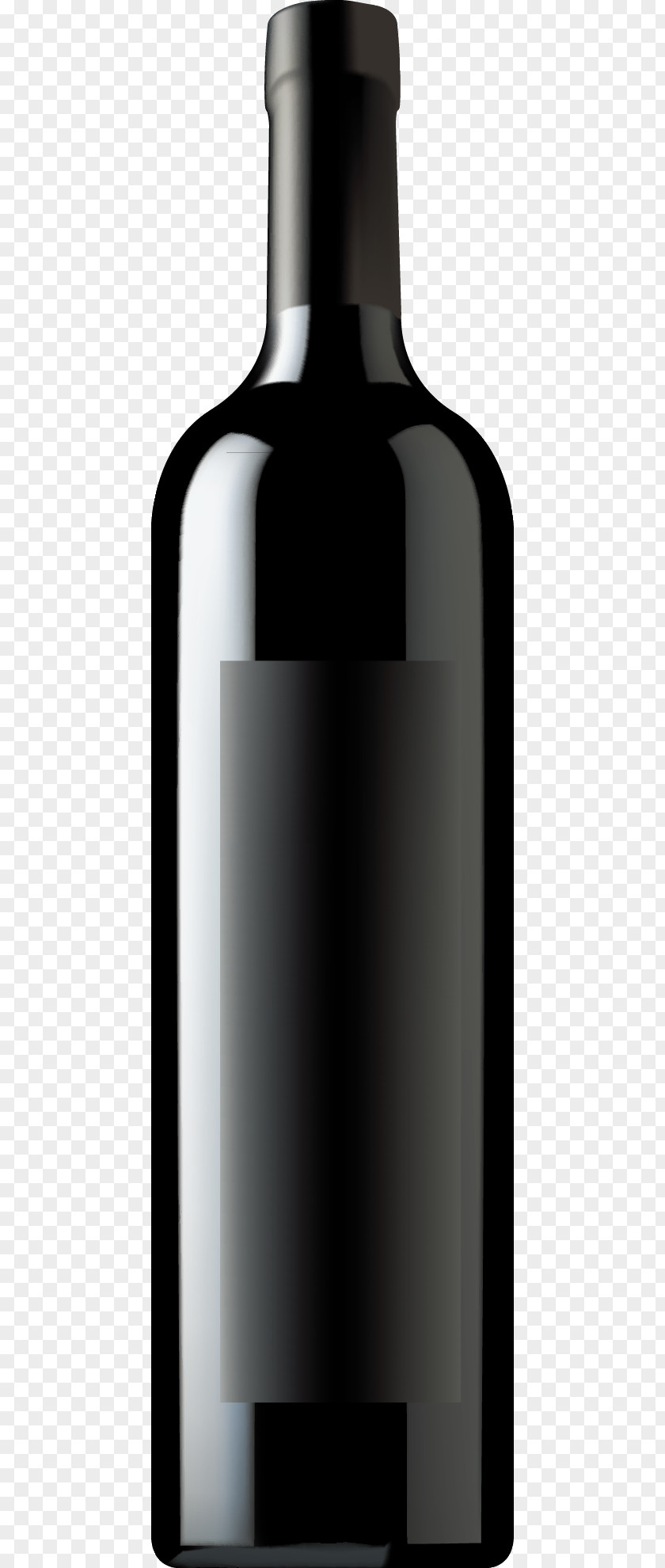 Glass Material Decoration Wine Bottle PNG