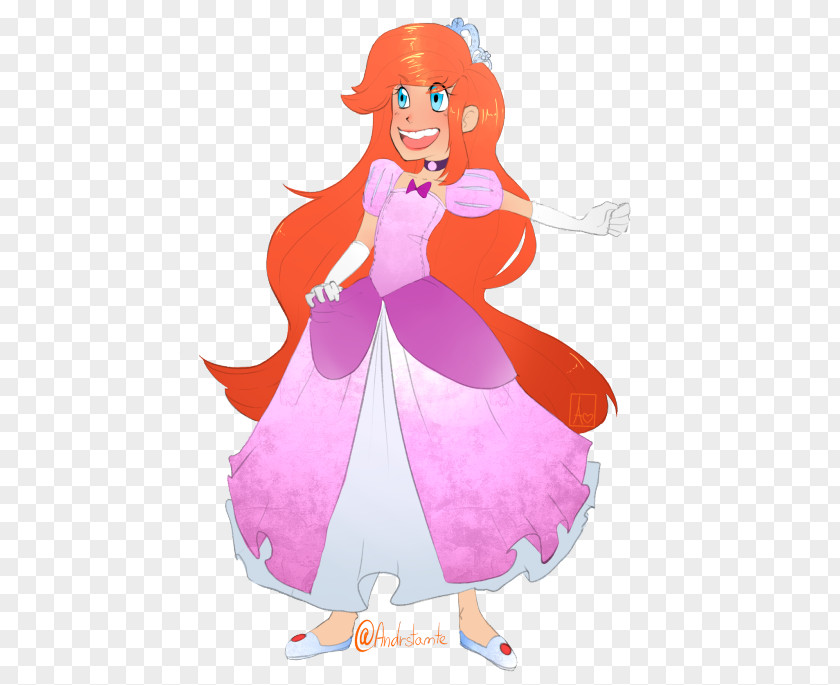 Goth Disney Princess Drawings Tumblr Clip Art Illustration Fairy Pink M Costume PNG