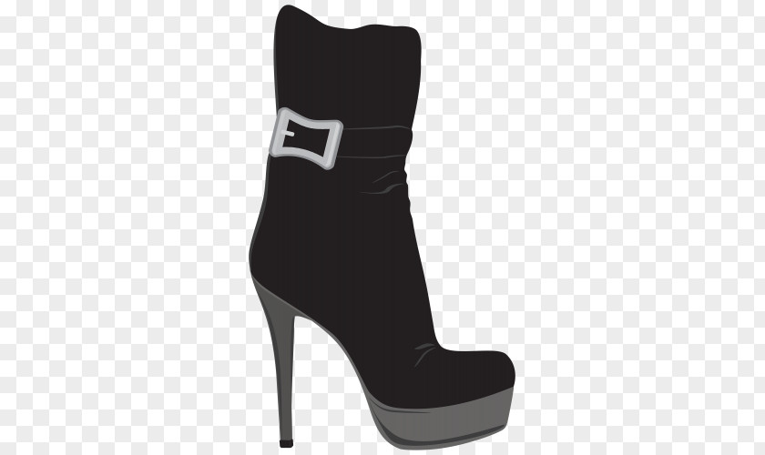 Hand-painted Women-in-tube High-heeled Shoes Footwear Boot Shoe Clip Art PNG