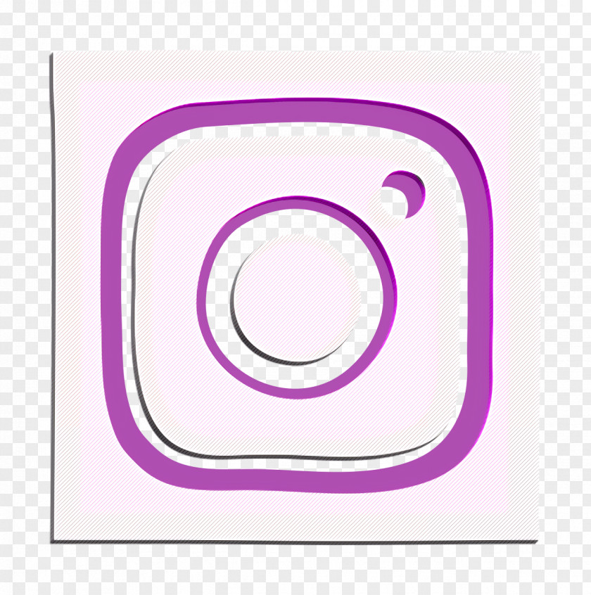 Magenta Symbol Insta Icon Gram Instagram PNG