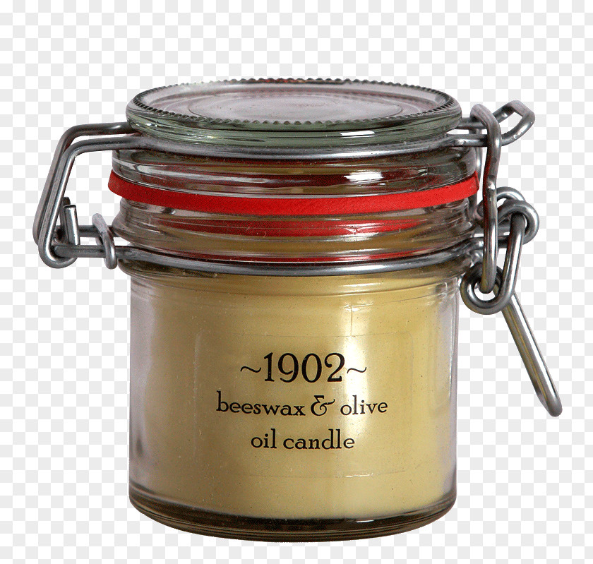 Wax Candle Mason Jar Lid Beeswax PNG
