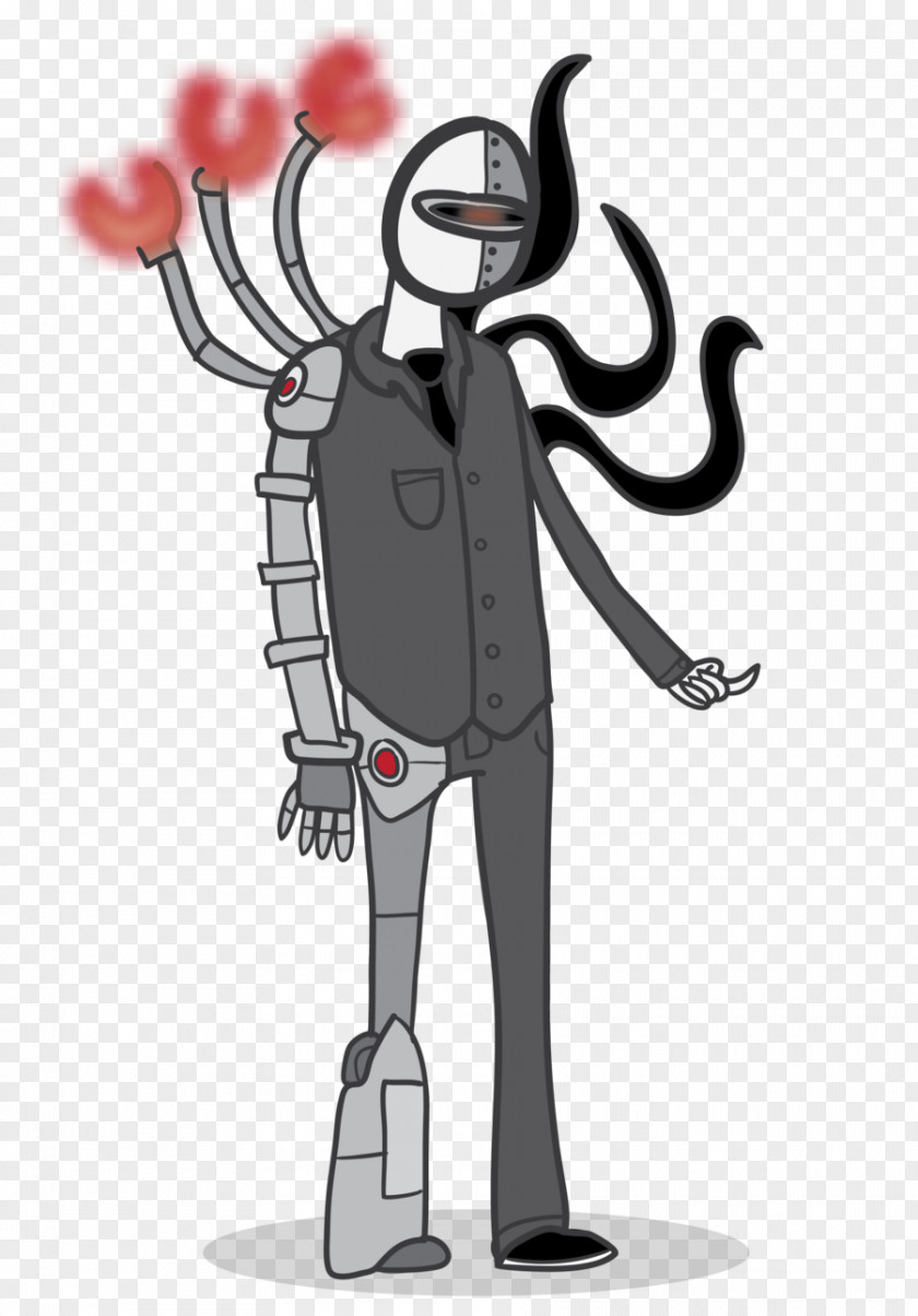 Cyborg Cartoon Character Male Profession PNG