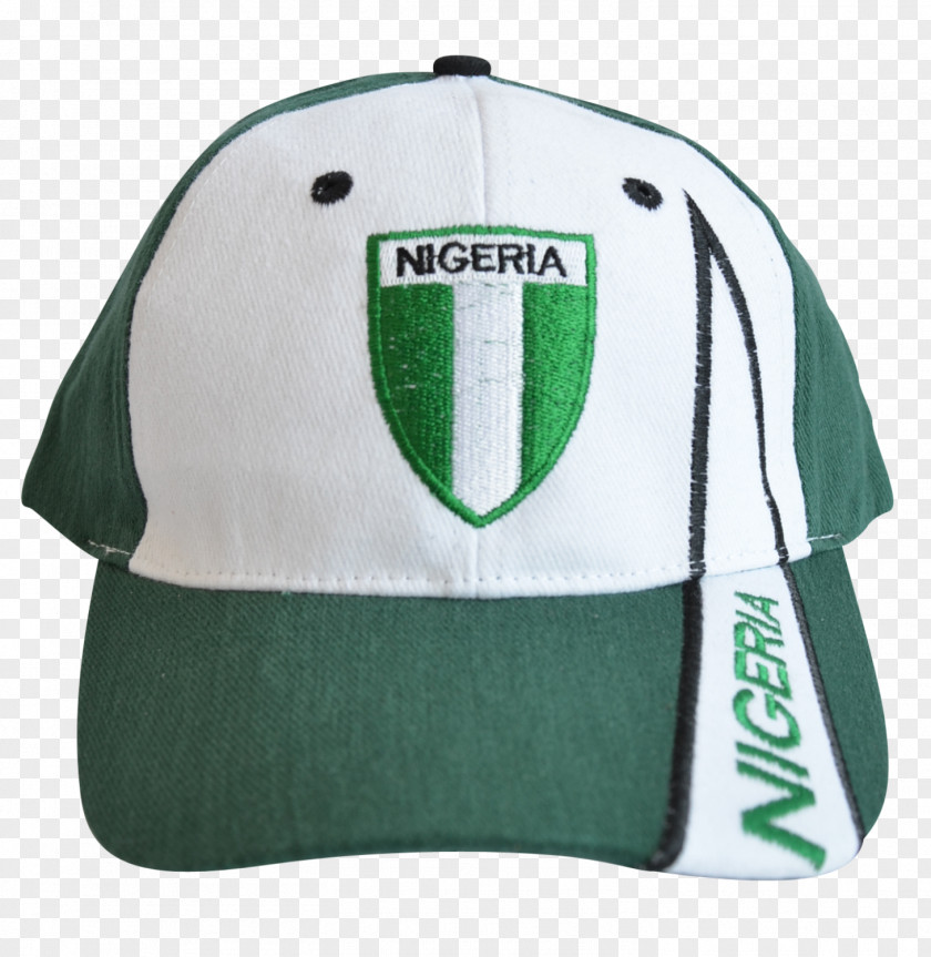 Flag 2018 World Cup Nigeria Football Baseball Cap PNG