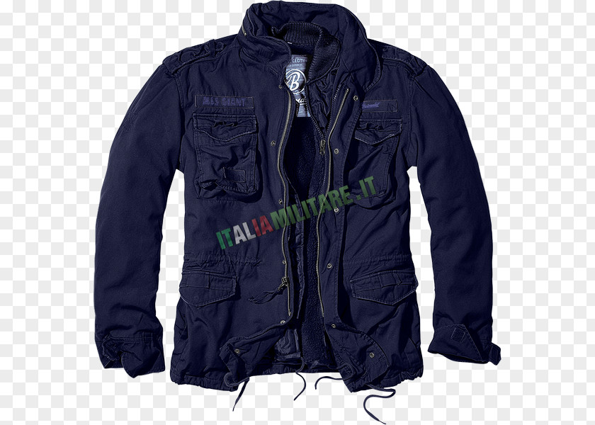 Jacket M-1965 Field Navy Blue Military Coat PNG