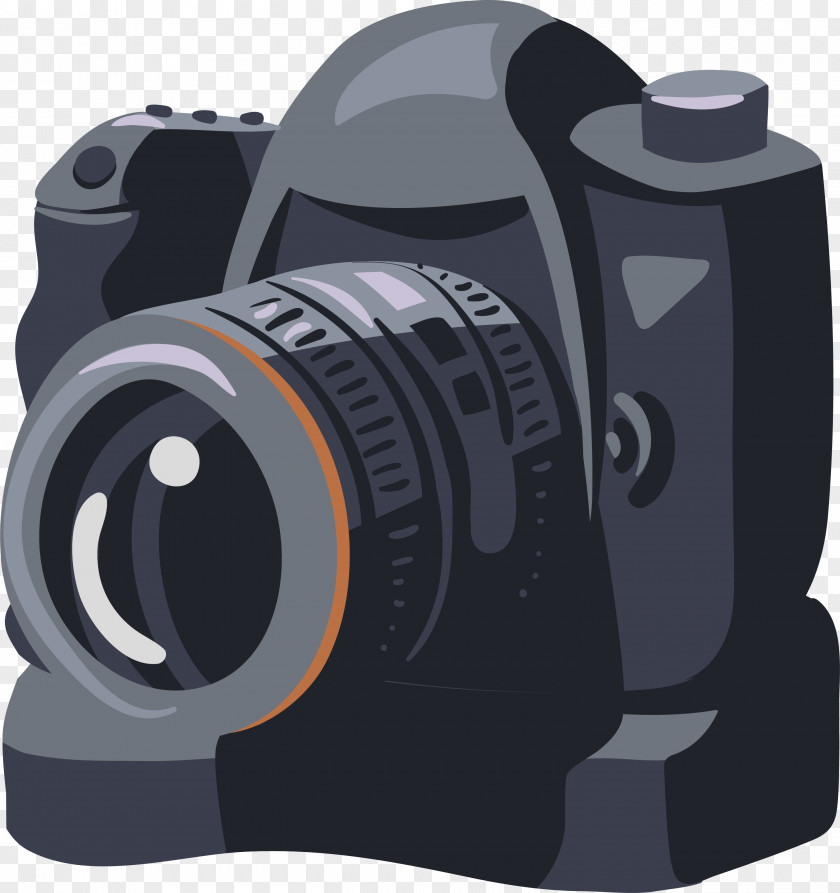 Professional SLR Camera Digital Single-lens Reflex Lens PNG