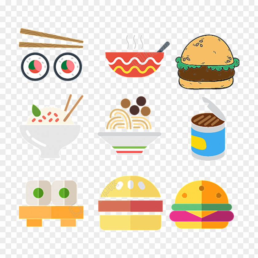Sushi Image Food Vector Graphics PNG