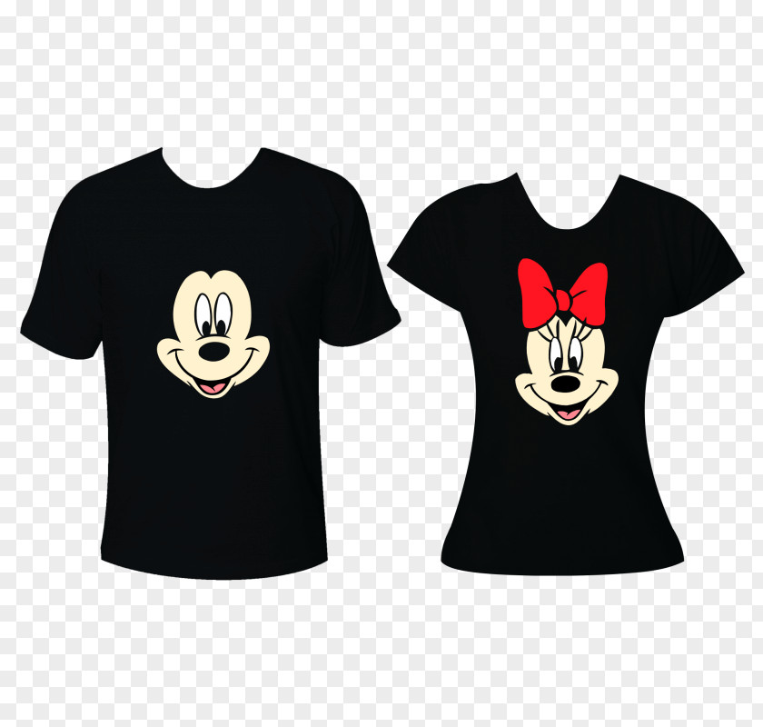T-shirt Mickey Mouse Minnie Hoodie The Walt Disney Company PNG