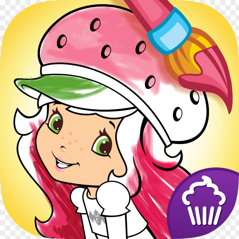 Berrr Bitty Strawberry Shortcake Friends Coloring Rio Cupcake Digital BerryRush Berryfest Mobile App PNG