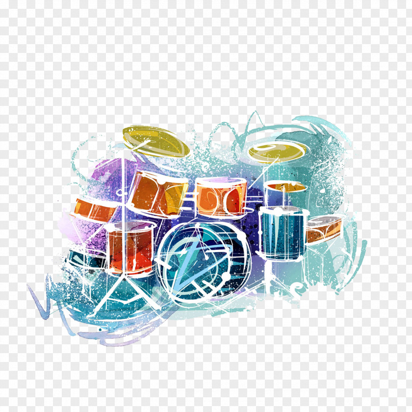 Drawing Drums New York City Illustration PNG