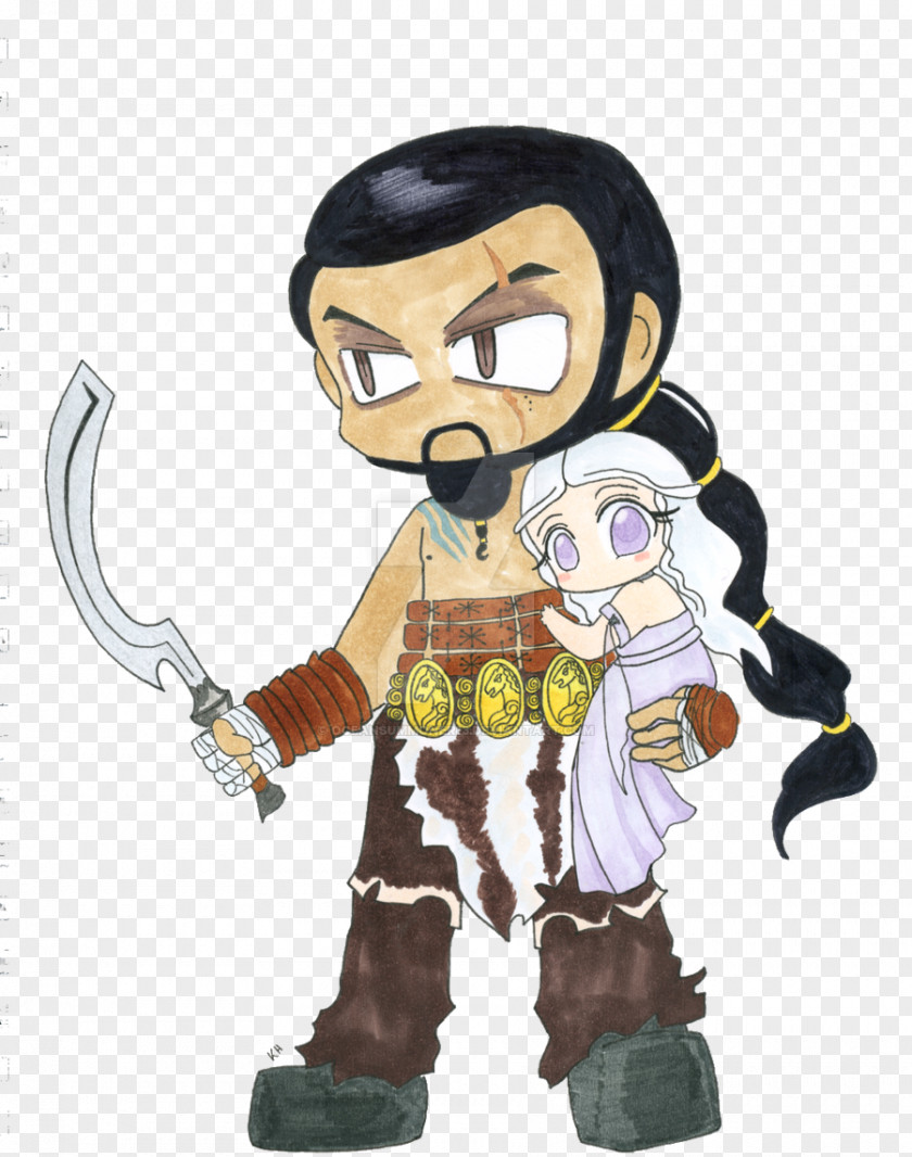 Daenerys Targaryen Khal Drogo Jorah Mormont Fan Art PNG