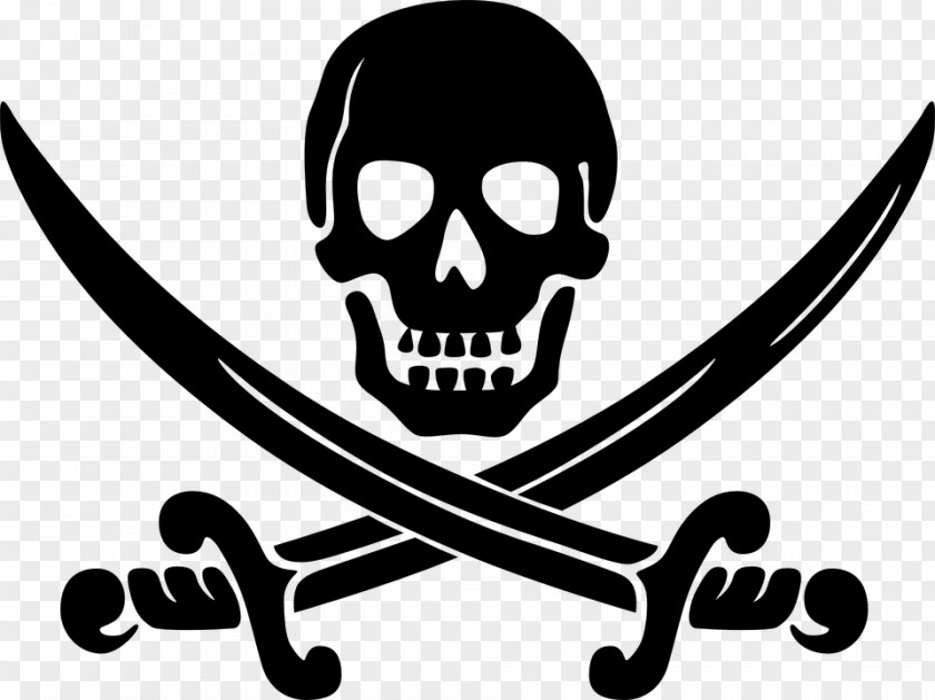 Piracy Jolly Roger Clip Art PNG
