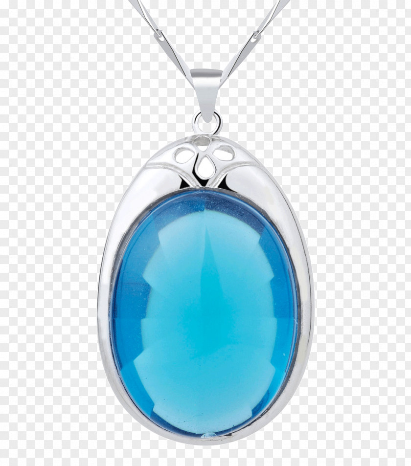 Sapphire Pendant Necklace Locket PNG