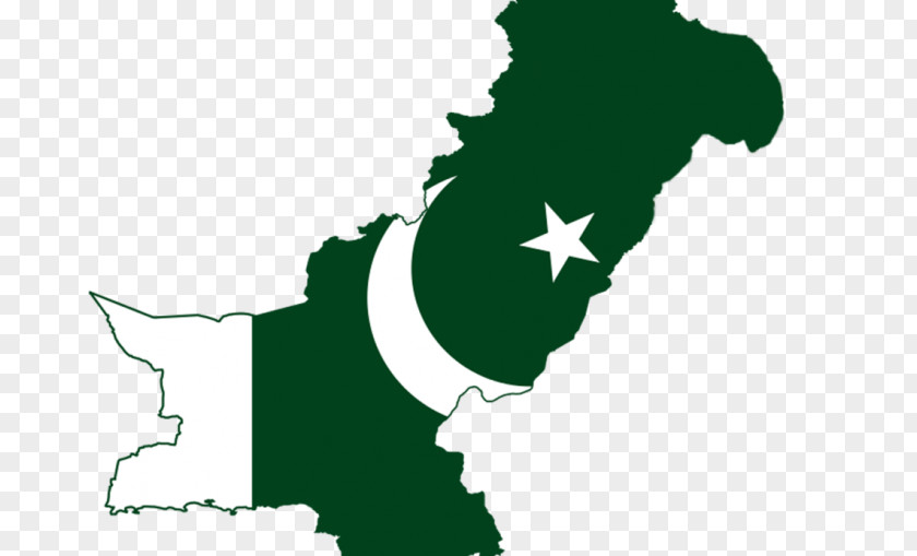 Map Flag Of Pakistan Blank PNG