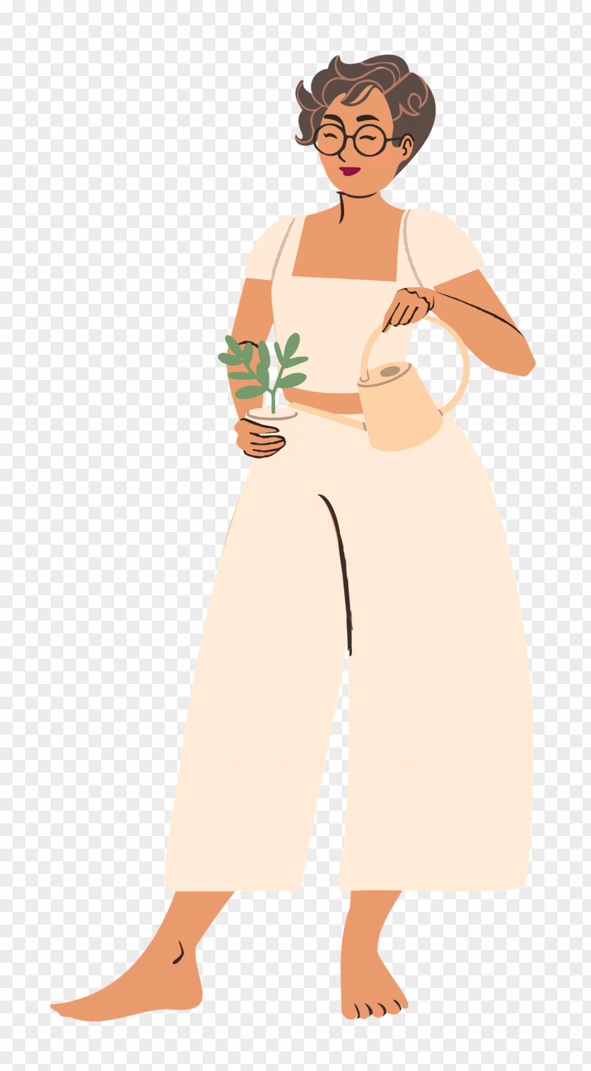 Standing Girl Woman PNG