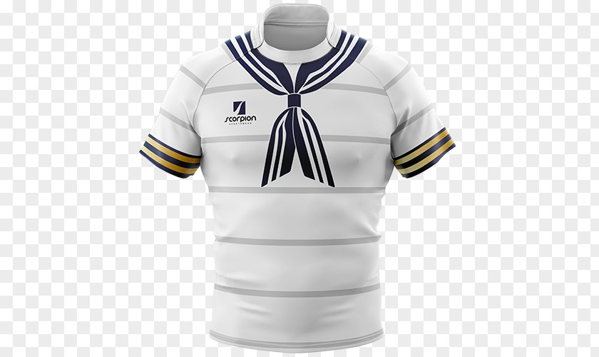 T-shirt Jersey Rugby Shirt Collar PNG