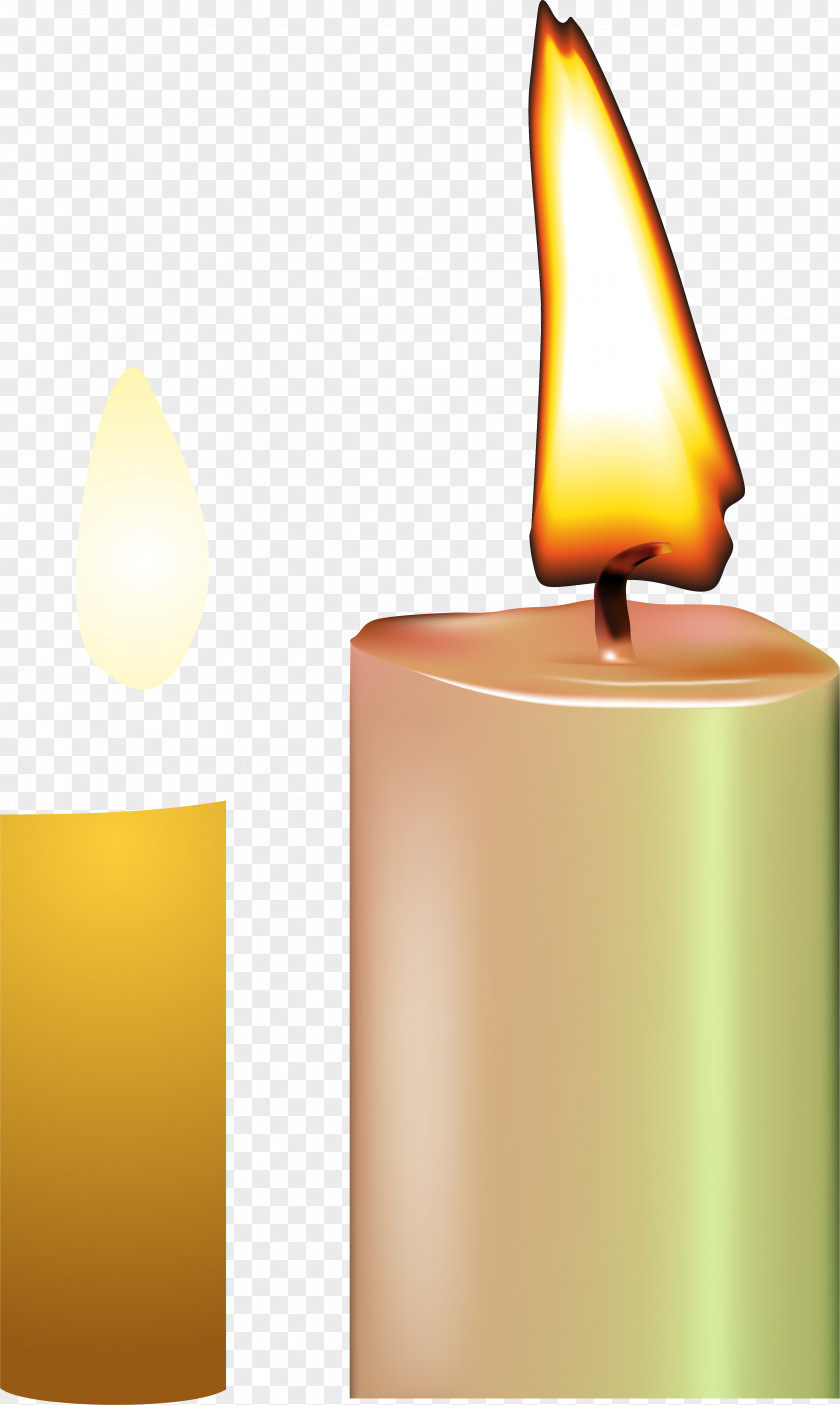 Vector Candle Decorative Pattern Flameless Candles Wax Photography PNG