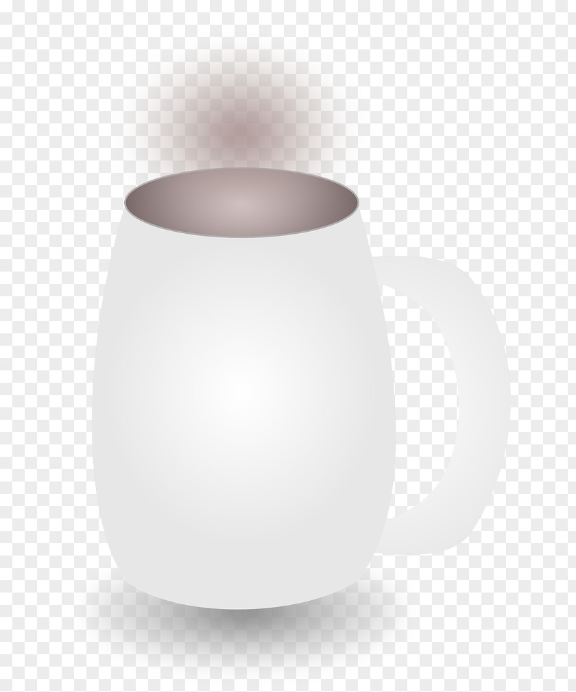 White Cup Glass Lighting PNG