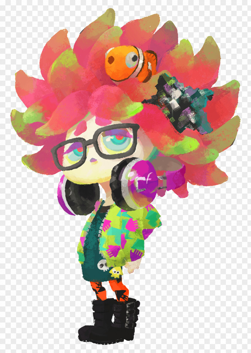 Anemone Splatoon 2 Wii U Super Mario Odyssey PNG