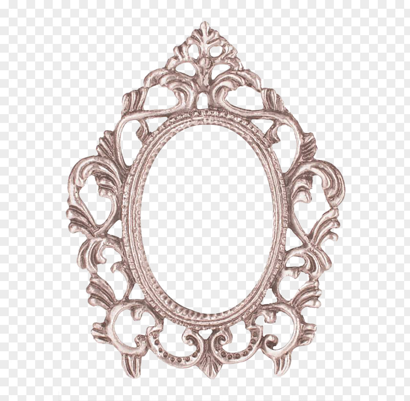 Europe And The United States Wind Mirror Picture Frame Vintage Clothing Antique Clip Art PNG