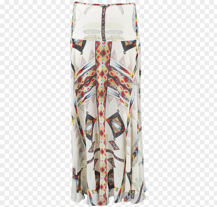 Printed Cowboy Vest Skirt Dress PNG