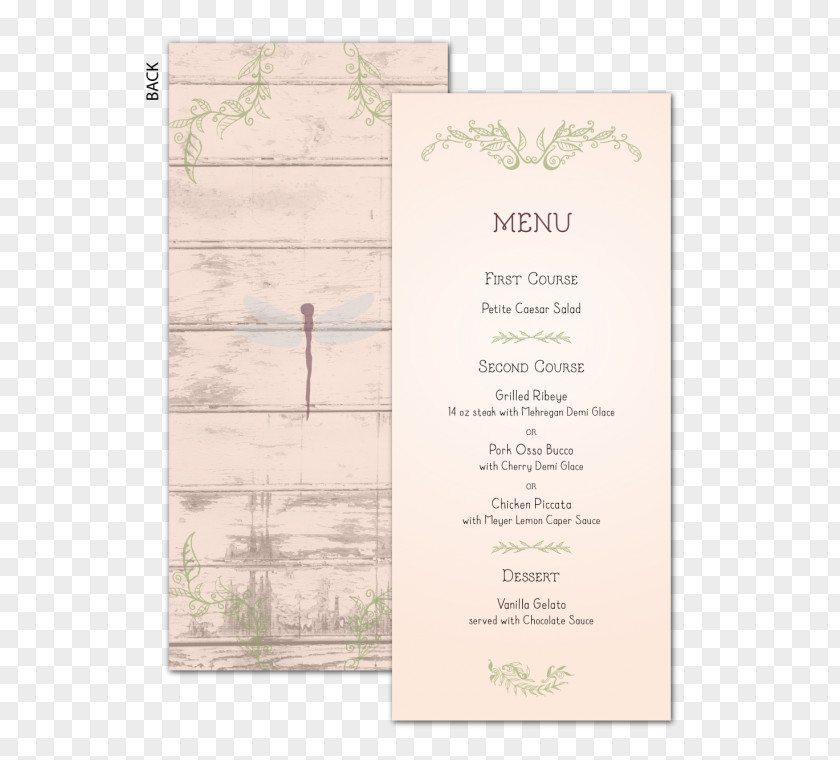 Wedding Menu Invitations Invitation Convite Lavender PNG