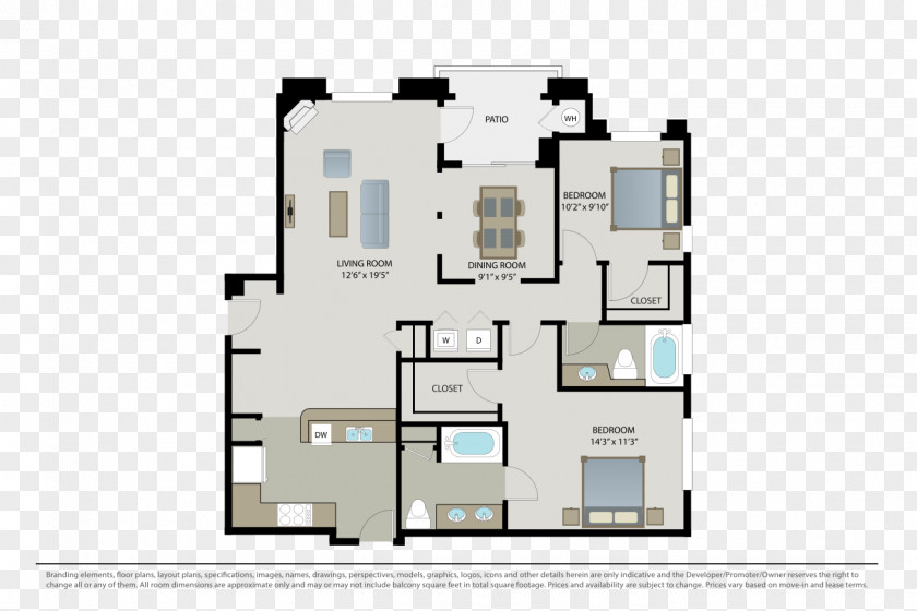 Apartment Allure At Scripps Ranch Condominium Luxury Floor Plan PNG