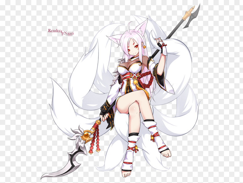 Asura Elsword Grand Chase KOG Games Gumiho Elesis PNG