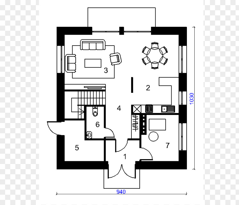 House Real Estate Floor Plan Non-breaking Space PNG