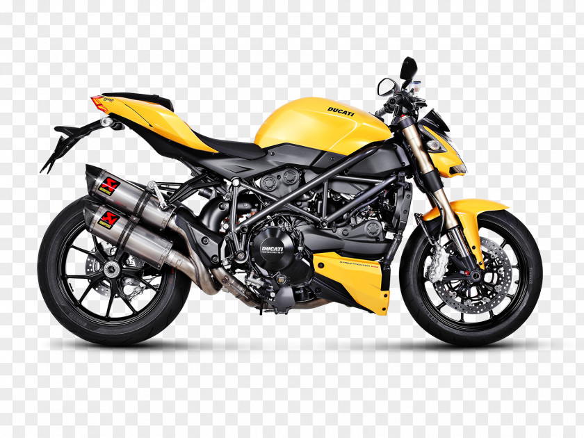 Motorcycle Exhaust System Ducati Streetfighter Akrapovič PNG