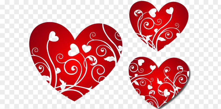 Three Hearts Heart Clip Art PNG
