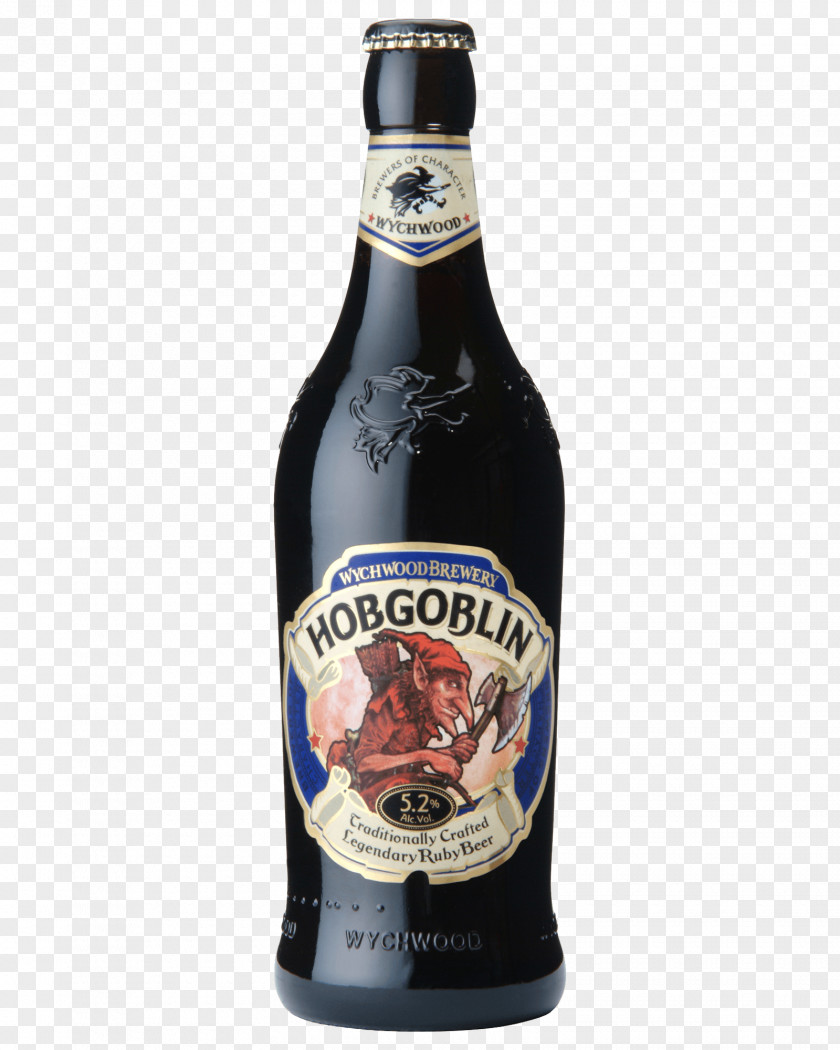 Cocktails Wychwood Brewery Beer Hobgoblin Cask Ale PNG