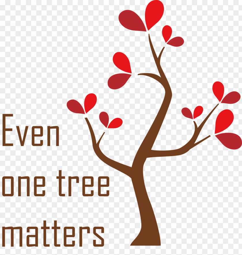 Even One Tree Matters Arbor Day PNG