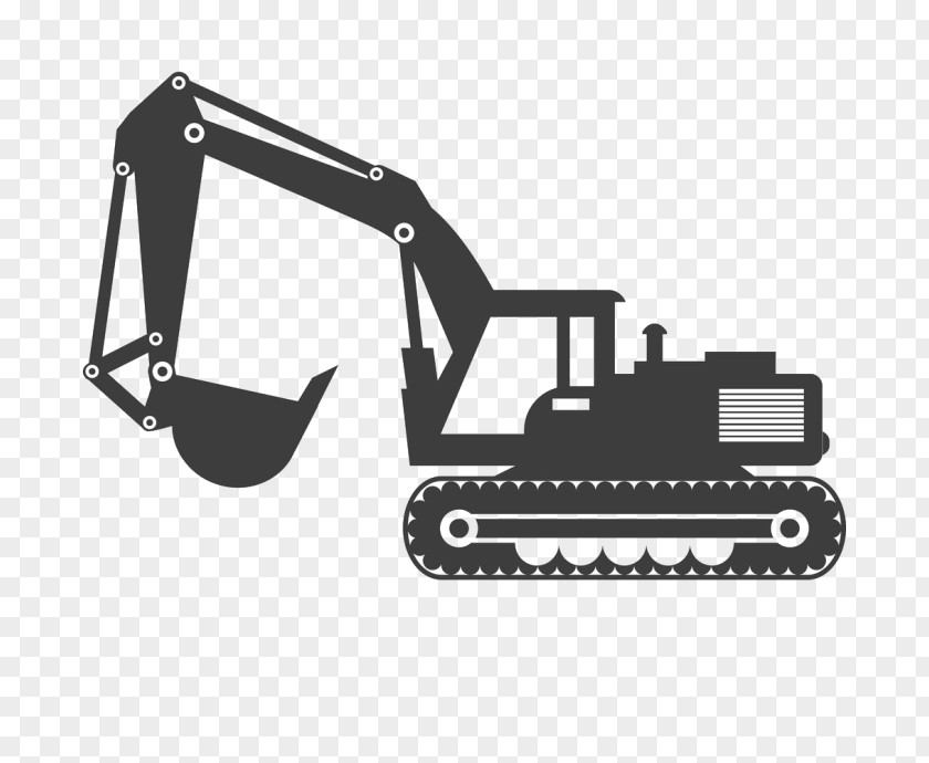 Excavator Vector Graphics Construction Design Loader PNG