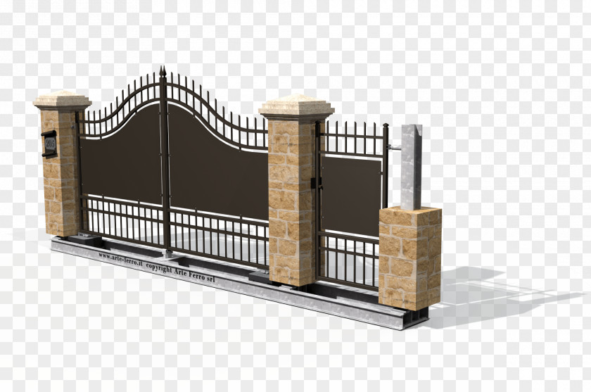 Gate Wrought Iron Lock PNG