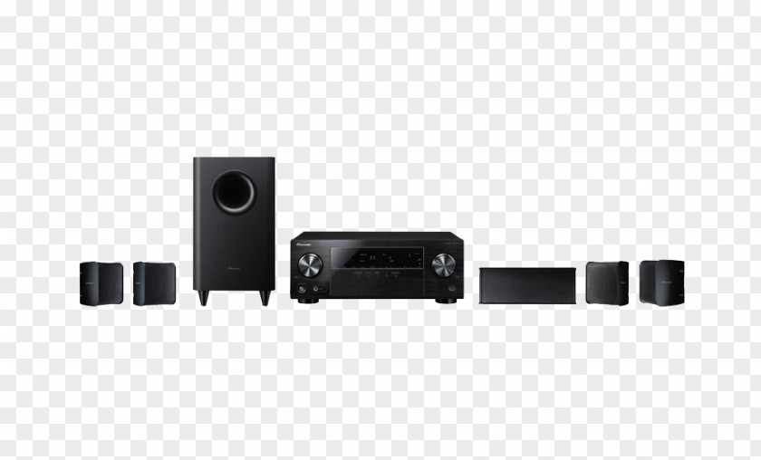 Home Theater System Blu-ray Disc Systems Pioneer HTP-072 5.1 Surround Sound Corporation PNG