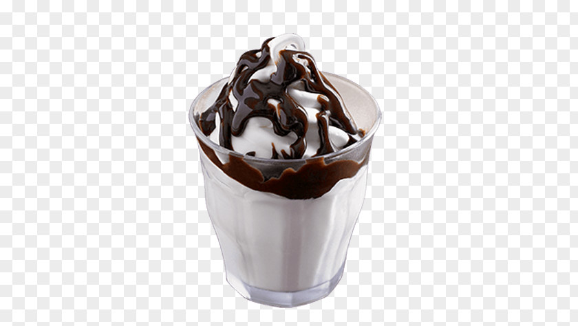 Ice Cream Sundae Fudge Cones Milkshake PNG